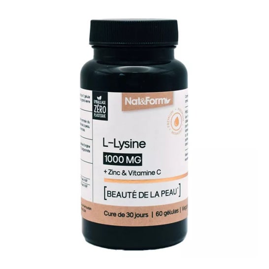 Nat&Form L-Lisina 1000mg 60caps