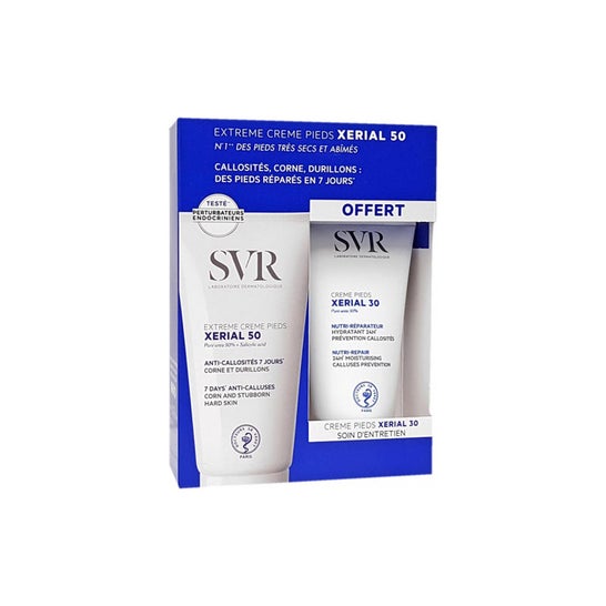 SVR Xerial 50 Extrême Crème Pieds 50ml+ Xerial 30 Crème Pieds 50ml
