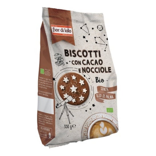 Fior di Loto Cookies Cacao Avellana 350 g