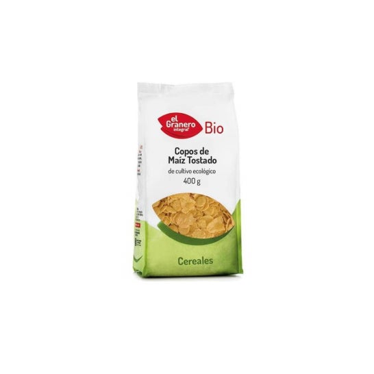 Granero Alimentacion Copos Maiz Tostado Bio 400 g