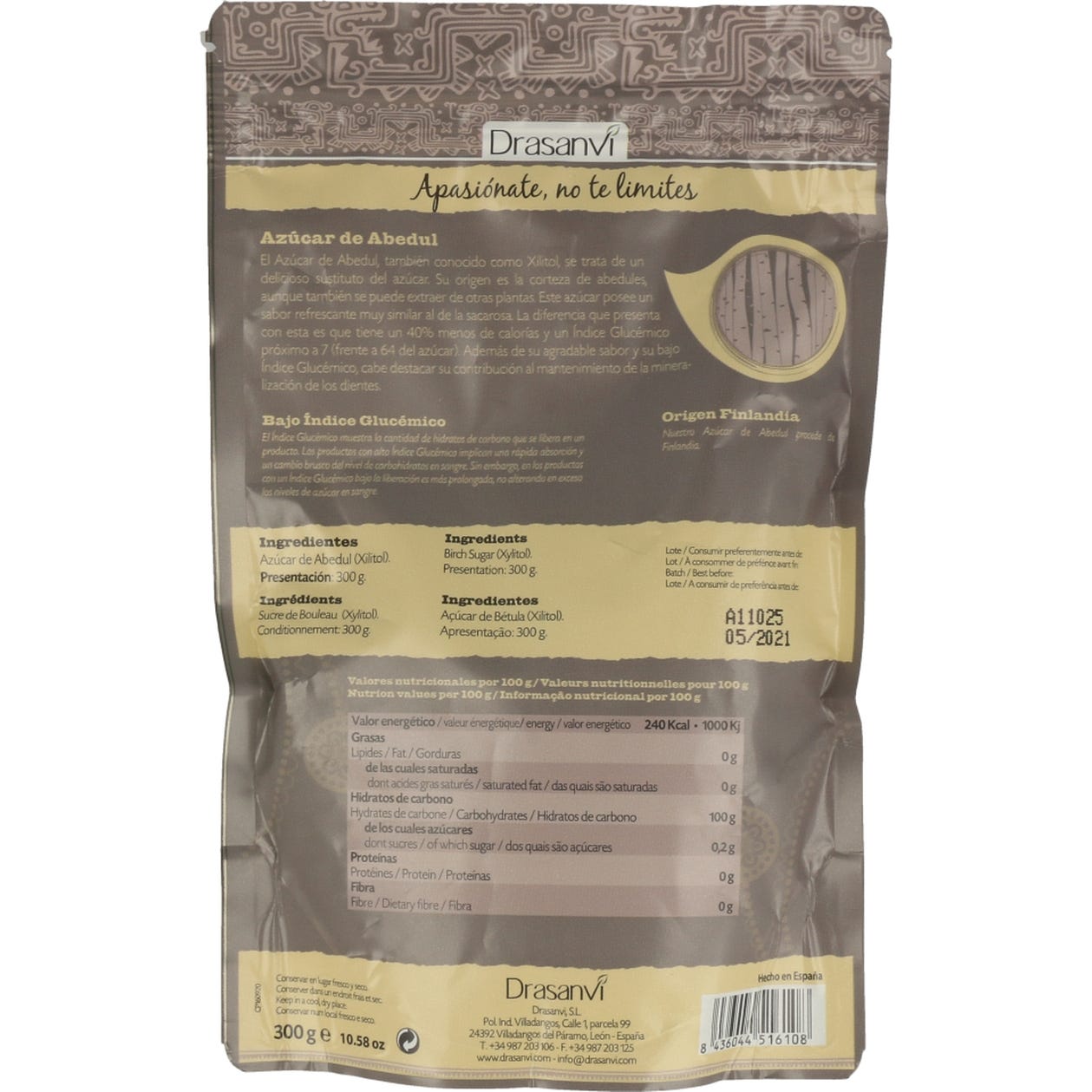 Drsanvi Azúcar De Abedul 300g