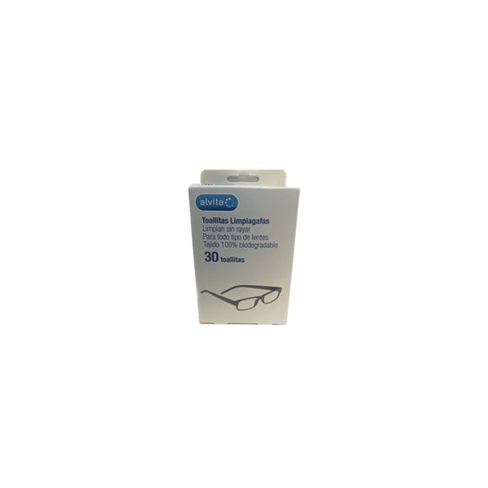 Alvita Toallitas Limpiagafas 30 uds
