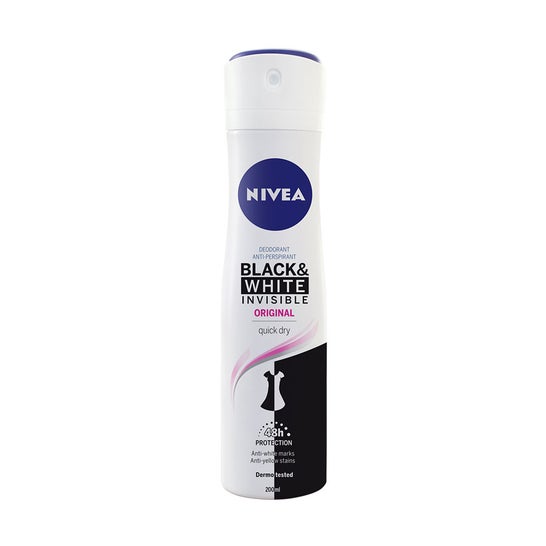 Nivea Black&White Invisible Desodorante 200 ml