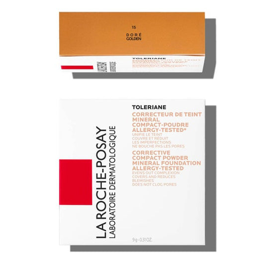 La Roche-Posay Toleriane Compacto Mineral Nº15 Dorado 9g