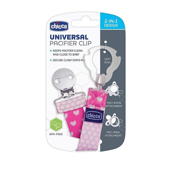 Chicco All You Can Clip Clip Universale Rosa 0M+ 1ud