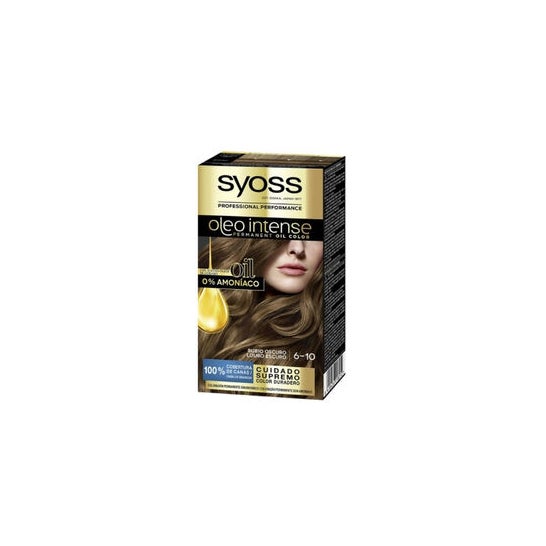 Syoss Oleo Intense Permanent Oil Color Rubio Oscuro 6-10 50 ml