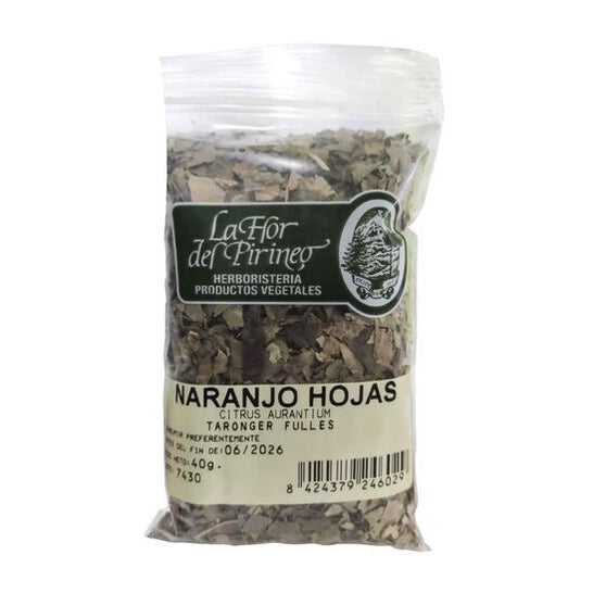 La Flor del Pirineo Hierba Naranjo Hoja 40g