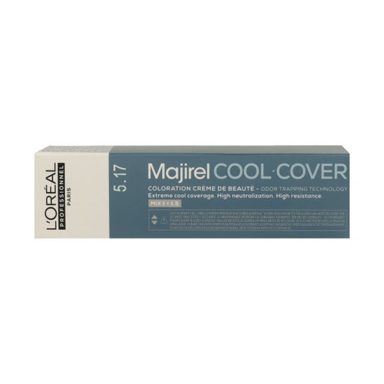 L'Oréal Majirel Cool Cover 5.17 Castaño Claro Ceniza Frío 60 ml