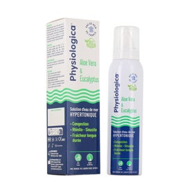 Physiologica Solución Hipertónica Aloe Eucalipto Spray 120 ml