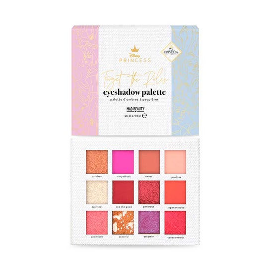 Mad Beauty Disney Princess Eyeshadow Palette 12x1,5 g