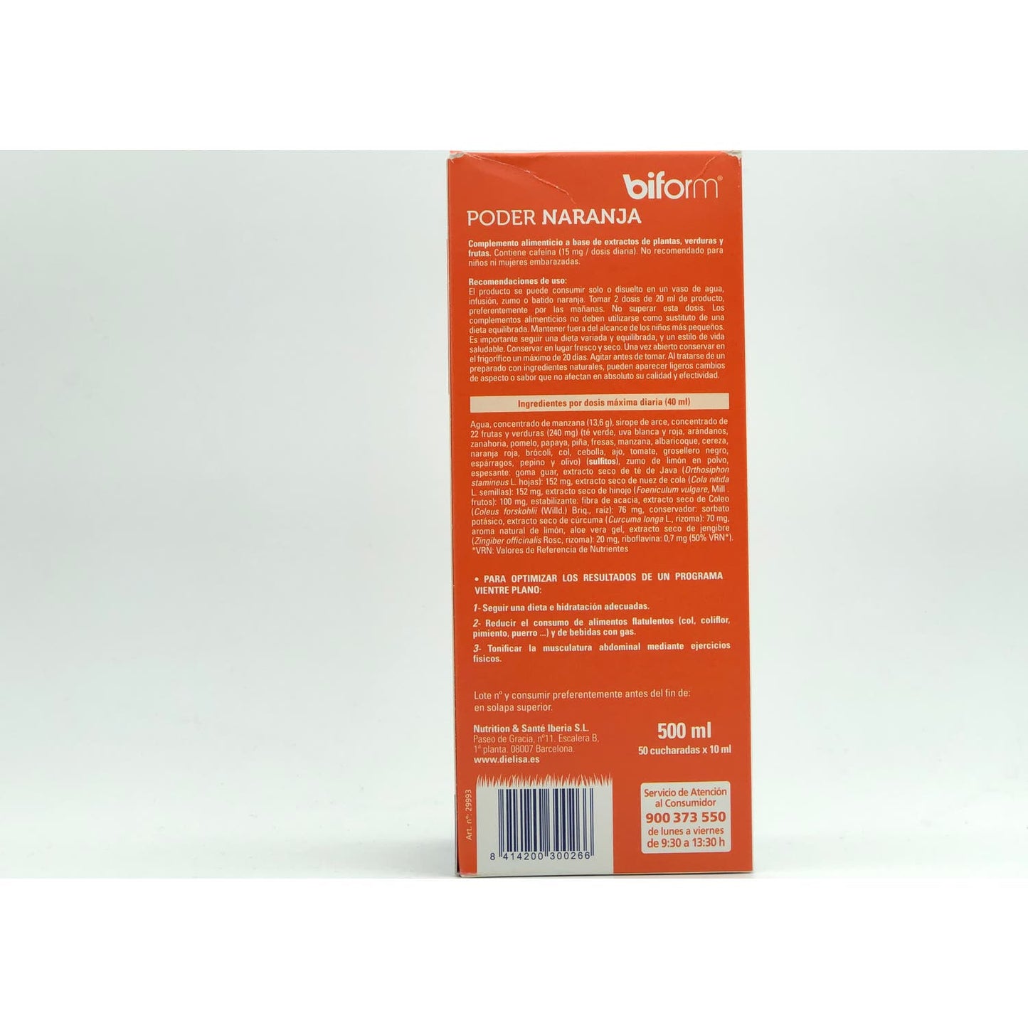 Biform Poder Naranja 500ml