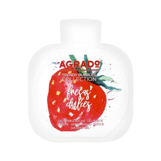 Agrado gel de Baño y Ducha Fresas Dulces 750 ml