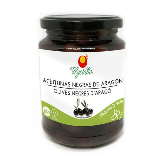 Vegetalia Aceitunas Negras Aragón Eco 220 220 g