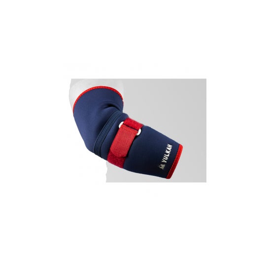 Vulkan soporte codo tenis 3mm azul T-XL