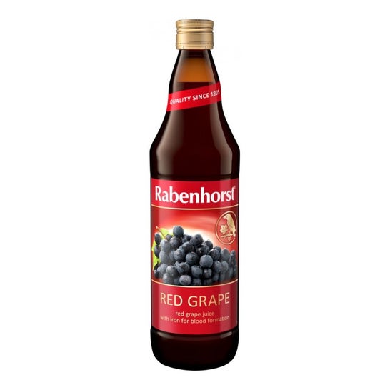 Rabenhorst Zumo Uva Roja con Hierro 750ml