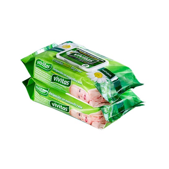 Vivitas Toallitas Húmedas 2x80uds