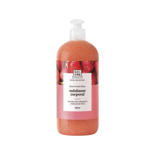 Soivre exfoliante de frutos rojos 500ml