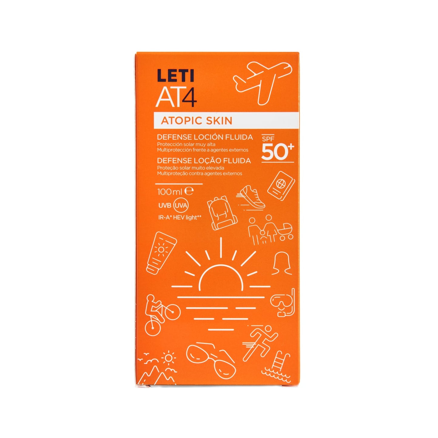 LetiAT4 Defense Loción Fluida SPF50+ 100ml