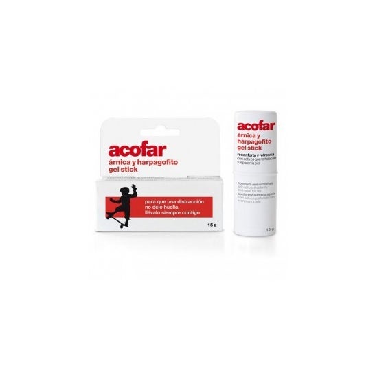 Acofar Gel stick de árnica y harpagofito 15ml
