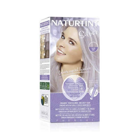 Naturtint Coloración Permanente Silver Gris Plateado 170ml