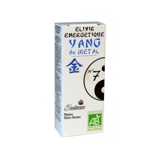 5 Saisons Elixir Energético Bio N°7 Yang del Metal 50 ml