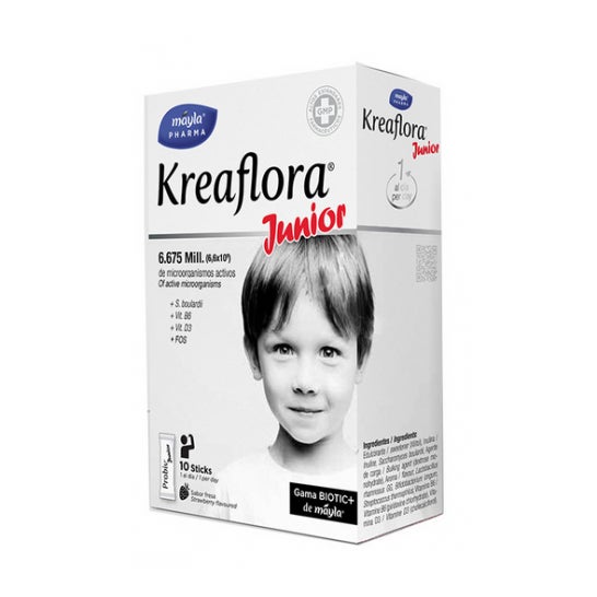 Máyla Phara Kreaflora® Junior Sabor Fresa 10uds
