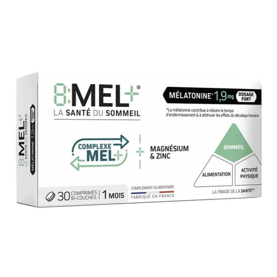 Menarini 8:Mel+ Melatonina 30comp