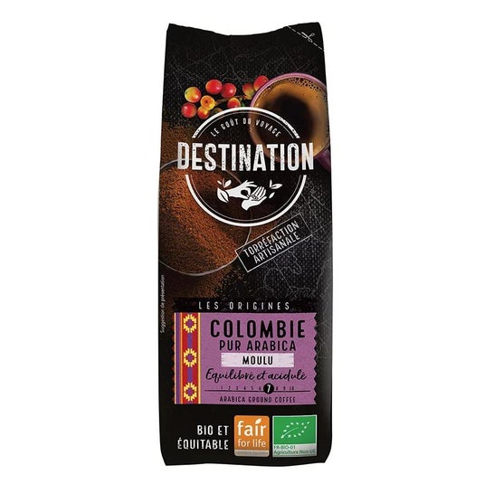 Destination Café Molido Colombia 100% Arábica 250g