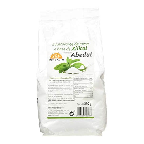 Int-Salim Azúcar Abedul Xilitol Edulcorante de Mesa 500g