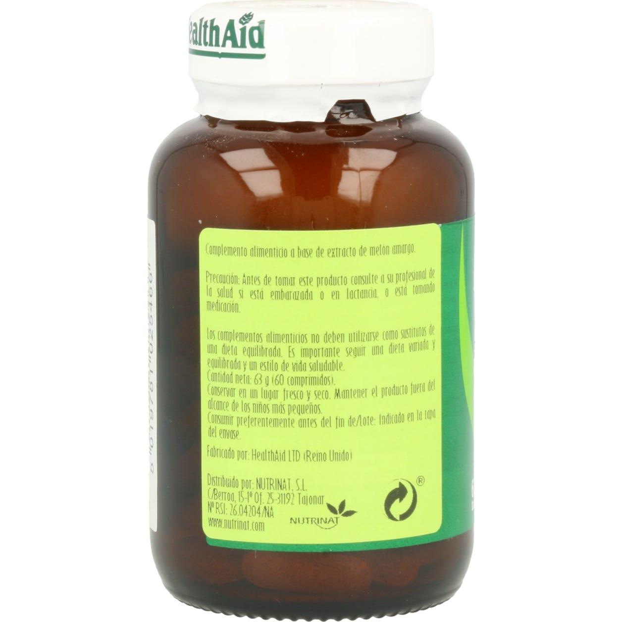 Health Aid Karela Melon Amargo 60tab