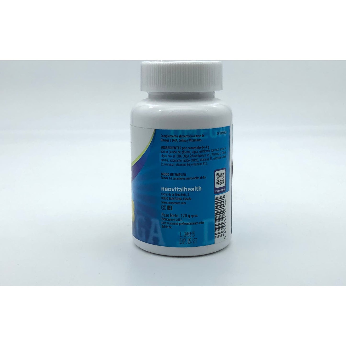 Neo Peques Gummies Omega 3 Dha 30 Gummies