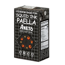 Aneto Caldo Paella Arroz Negro 1L