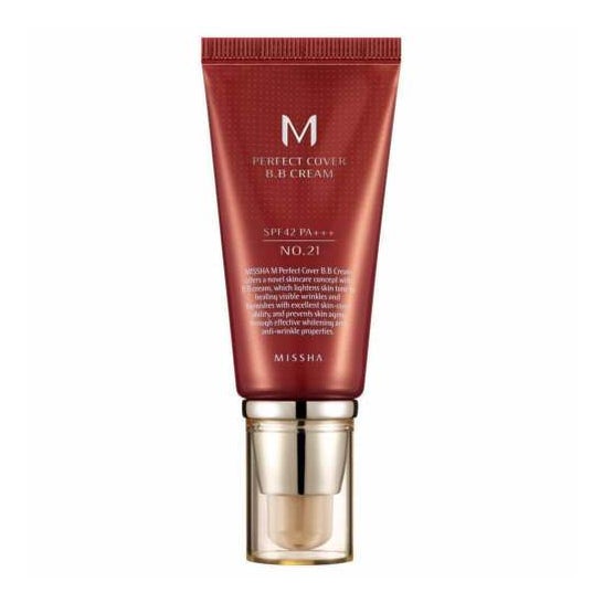 Missha M Perfect Cover BB Cream SPF42 PA Nº21 Light Beige 50ml