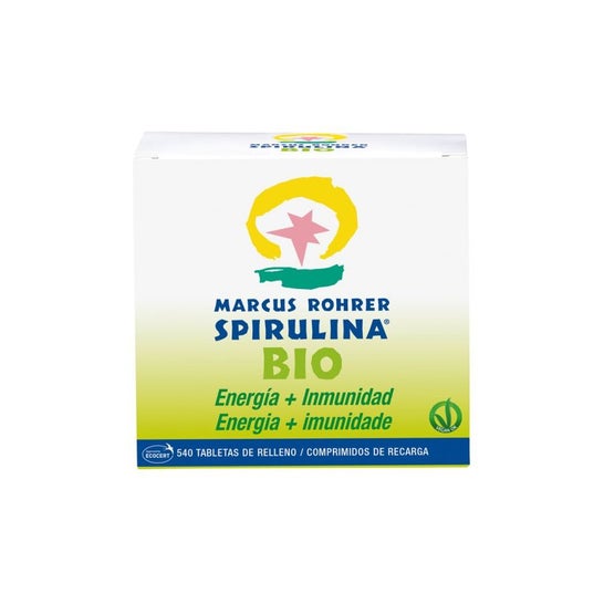 Marcus Rohrer Bio Espirulina Recarga 540comp