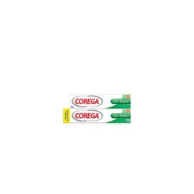 Corega Pack Crema Prótesis sin Sabor 2uds