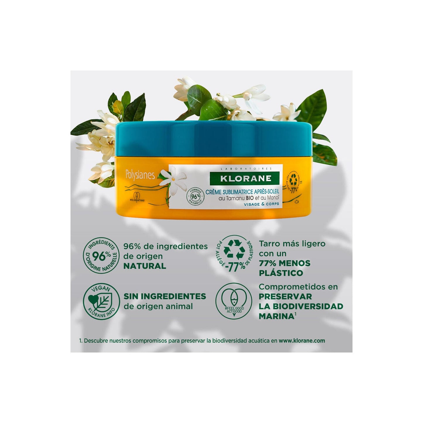 Klorane Crema Sublimadora After Sun 200ml