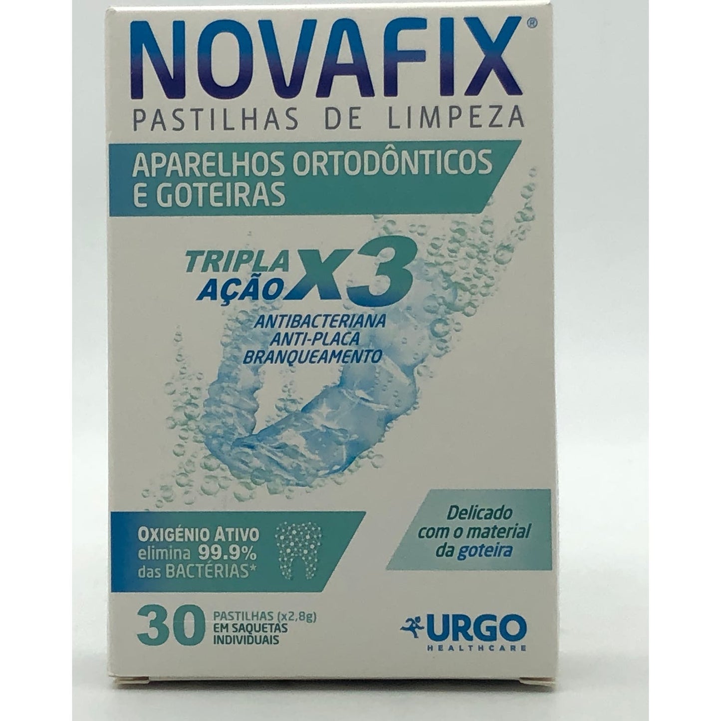 Novafix Tabletas Limpiadoras Ortodoncias y Férulas 30uds