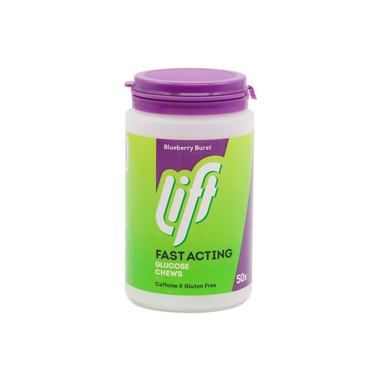 Lift Glucotabs Fast Acting Arándanos 50 uds