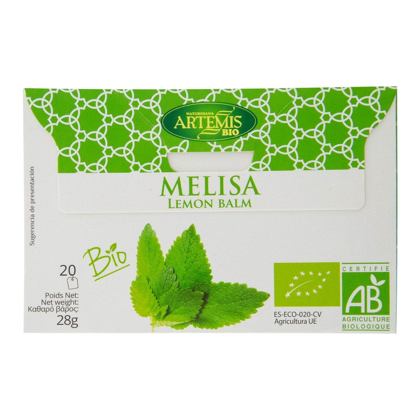 Artemis Melisa Bio 20uds