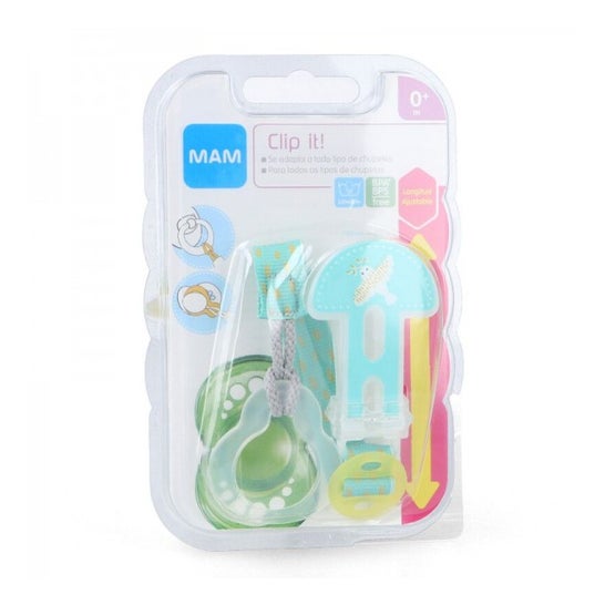 Mam Baby Clip It Broche para Chupete 1ud