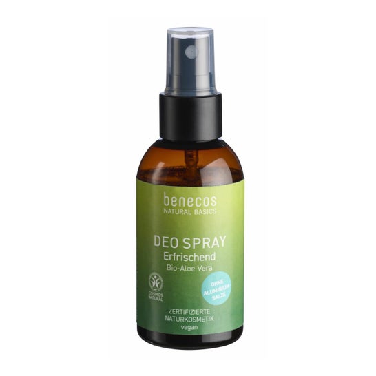 Benecos Natural Basics Deo Spray Refrescante Bio Aloe Vera 75 ml