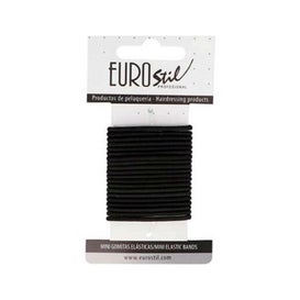 Eurostil goma Mini Negro 20 uds