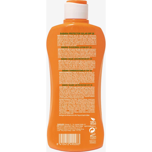 Babaria Protector Solar Spf20 200ml