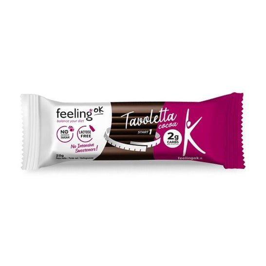 Feeling Ok Tavoletta Barrita de Cacao 20 g