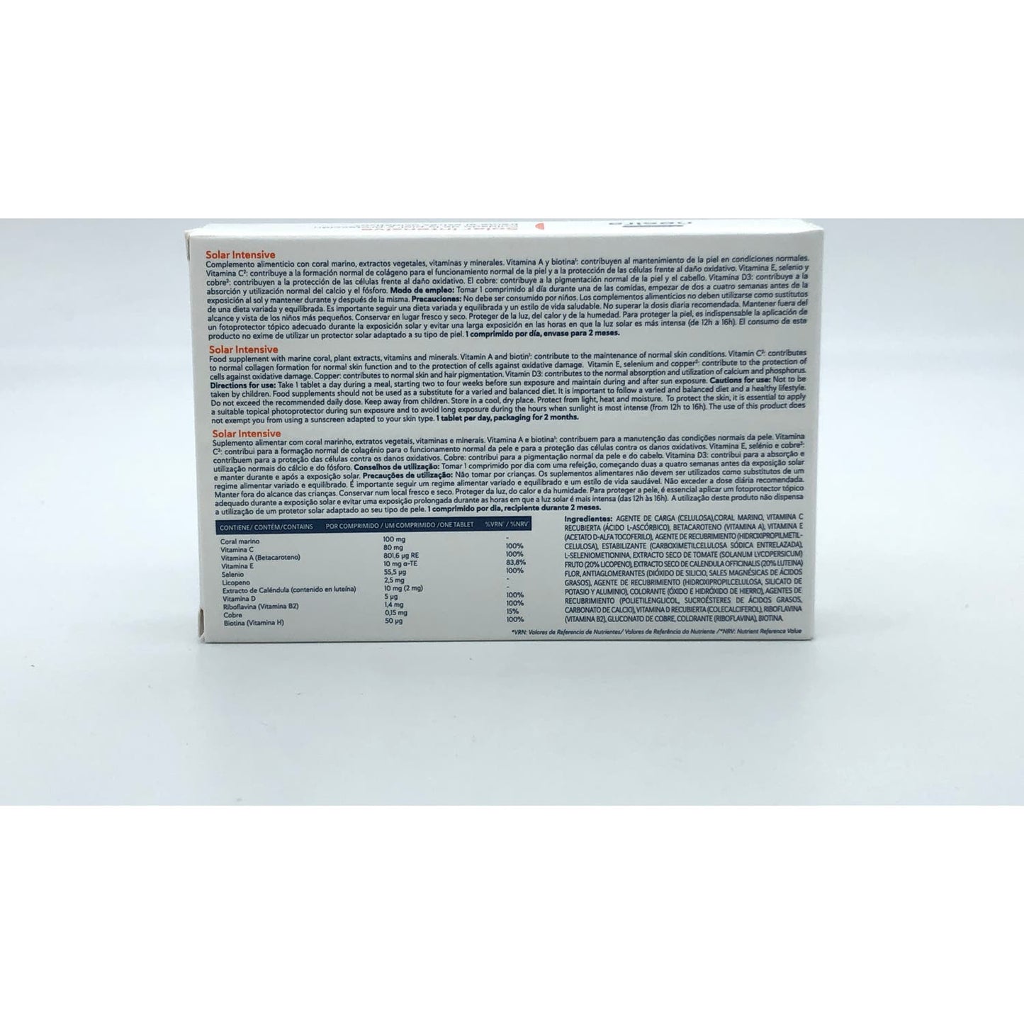 Acofarvital Solar intensive 60comp