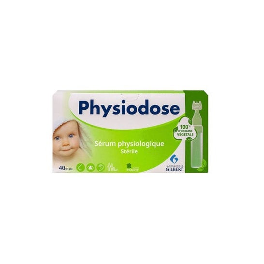 Physiodose Suero Fisiológico Plástico Vegetal 40x5ml