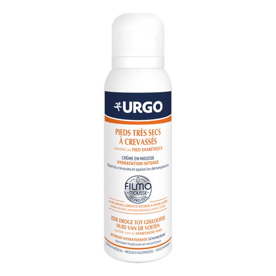 Urgo Crème En Mousse Pieds Très Secs À Crevassés 125ml
