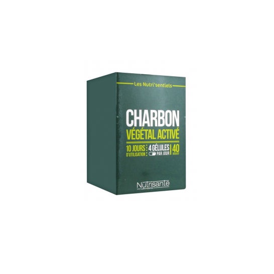 Nutrisanté Carbón Vegetal Activo 40caps