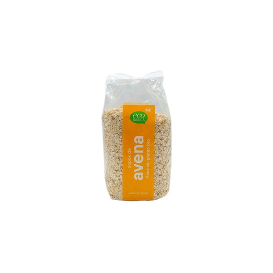 Eco Basics Copos Avena Finos Integral sin Gluten 100g
