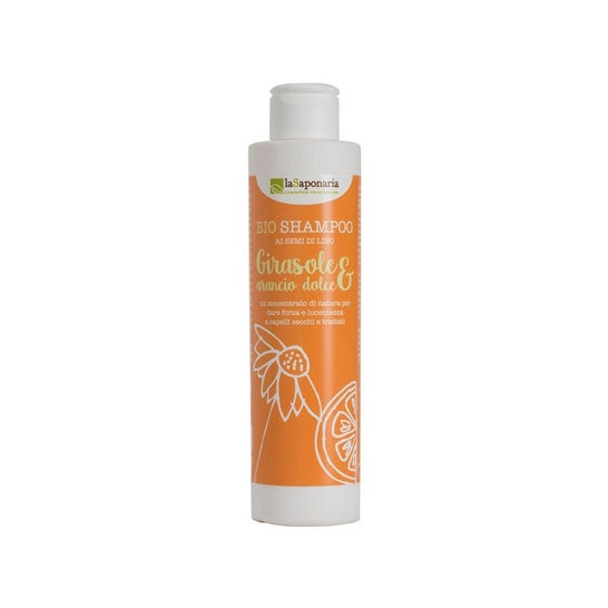 La Saponaria Champú de Girasol y Naranja 200 ml